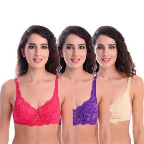 Funahme Plain Designer Lace Bra For Inner Wear At Rs 60piece In New Delhi Id 24137371312