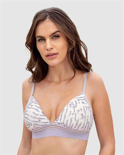 Plunge Wireless T Shirt Bra Leonisa