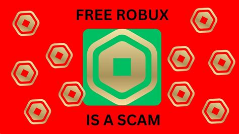 Free Robux Is A Scam Youtube