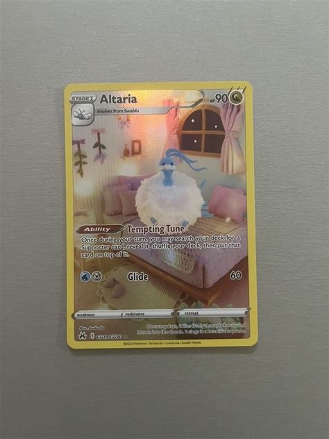 Pok Mon Tcg Altaria Crown Zenith Galarian Gallery Gg Gg Holo Ultra