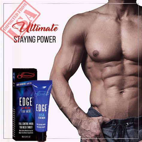 Edge Delay Gel For Men Ultimate Long Stay Usa Made Buy Online In Pakistan