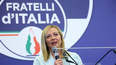 Giorgia Meloni To Claim Triumph In Italy And Become First Far Right