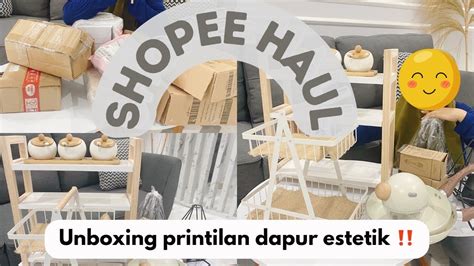 Rekomendasi Peralatan Dapur I Unboxing Shopee Haul Peralatan Dapur