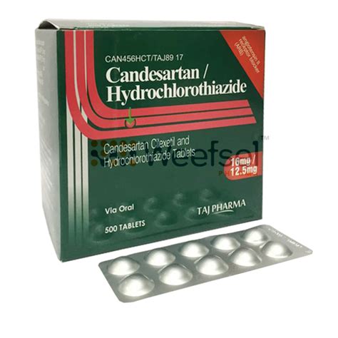 Candesartan And Hydrochlorothiazide Tablets at Best Price in Surat ...