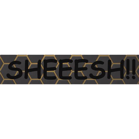 Sheeesh Waterproof Vinyl Decal Sticker Shopee Philippines