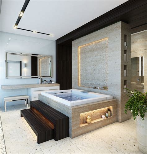 Luxury bathtub | Interior Design Ideas