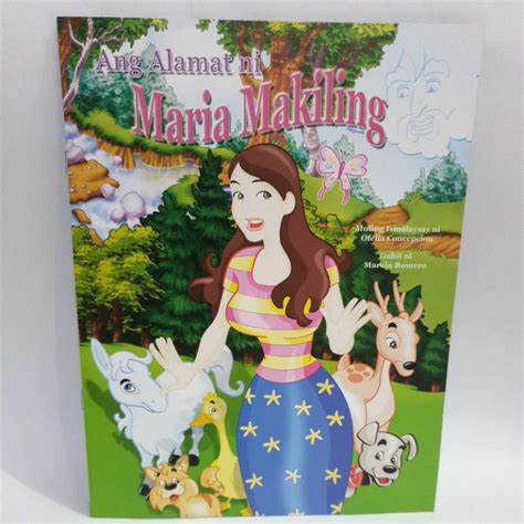 Ang Alamat Ni Maria Makiling Bedtime Stories And Activity Book Read And Color Shopee