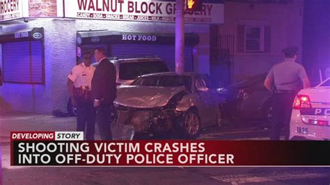 Shooting Victim In Crash With Off Duty Police Officer In West