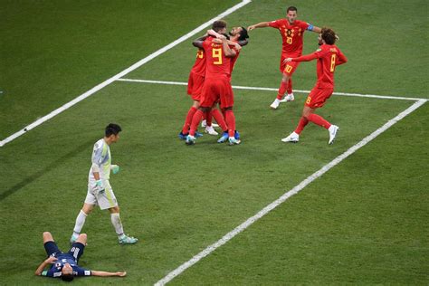 Belgium Vs Japan Result Final Score 3 2 Nacer Chadli Scores 95th