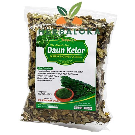 Jual Teh Daun Kelor Kencana Wilis 40 Gram Shopee Indonesia