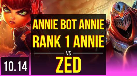 Annie Bot Annie Vs Zed Mid 91m Mastery Points Rank 1 Annie Kda 2