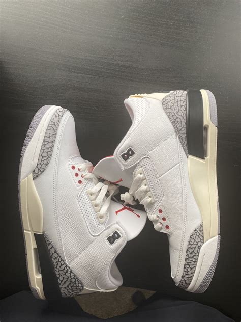 Nike Jordan 3 White Cement Reimagined | Grailed