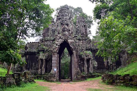 Angkor Thom North Gate Angkor Cambodia