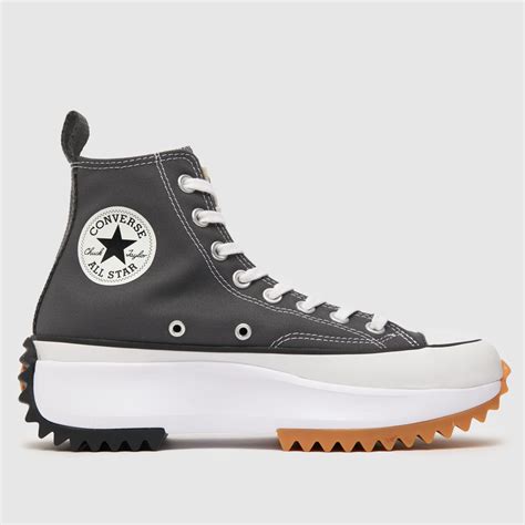 Converse Grey Run Star Hike Trainers