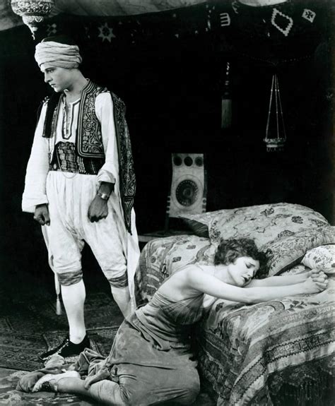 The Sheik From Left Rudolph Valentino Agnes Ayres Photo Print X