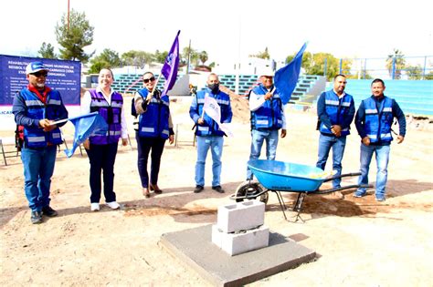 Arrancó la remodelación del parque Carlos Chale Carrasco Aidé López