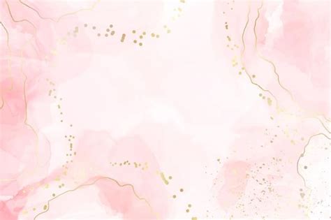 Fundo aquarela líquido rosa abstrato Premium Vector Freepik