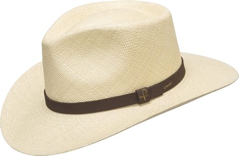 Ultrafino Hand Finished Fedora Panama Hat Straw Mens Havana At Amazon