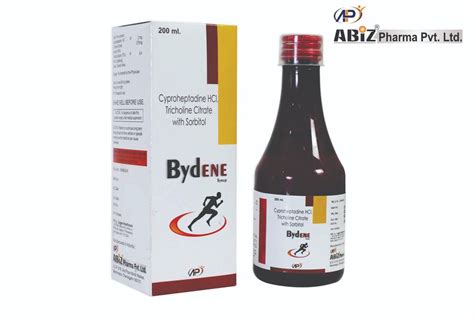 Cyproheptadine Hcl 2mg Tricholine Citrate 275mg Prescription At Rs 110