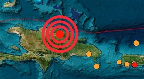 Un Temblor De Tierra Con Magnitud 5 2 En Sacudió A Puerto Plata La