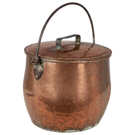 Large Antique Lidid Copper Pot Cauldron Made In Turkey For Sale At Stdibs