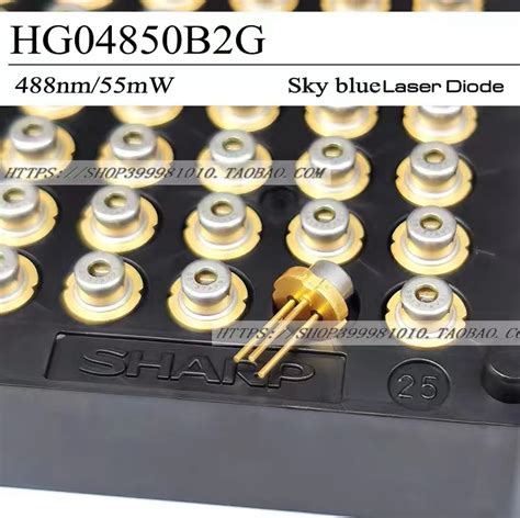 SHARP GH04850B2G 488nm 55mw Sky Blue Laser Diode Brand New LaserSE