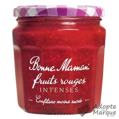 Bonne Maman Confiture Intense Fruits Rouges Le Bocal De 335G