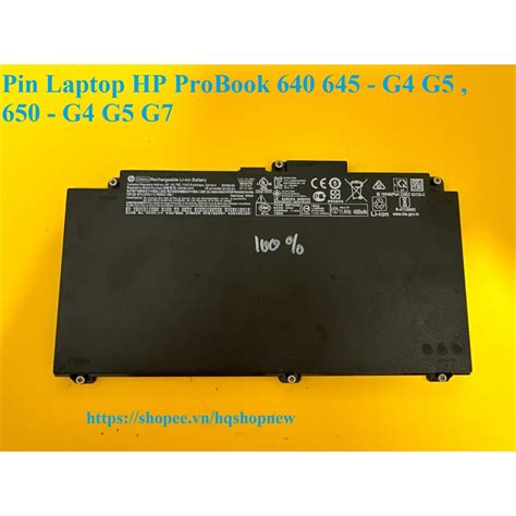 ⚡️ Pin Laptop Hp Probook 640 645 G4 G5 650 G4 G5 G7 Cd03xl 48wh Shopee Việt Nam