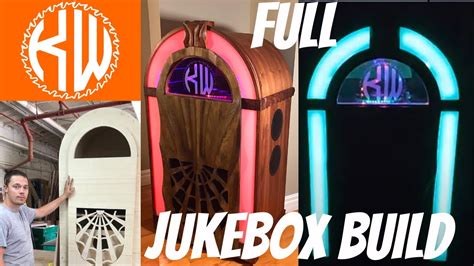 How To Build A Modern Jukebox Diy Bluetooth Home Audio System Youtube