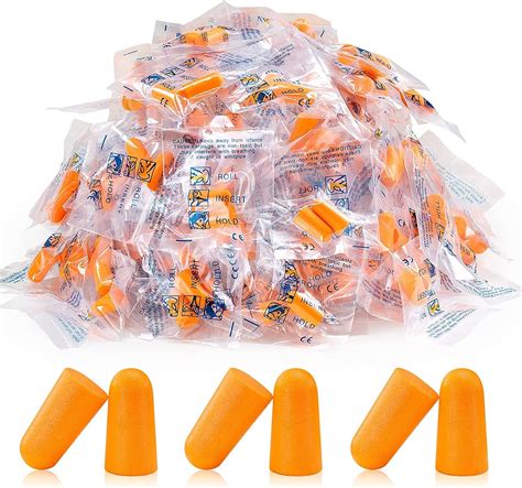 50 Pairs Earplugs For Noise Cancelling Ultra Soft Foam Ear Plugs For Sleeping Snoring Noise