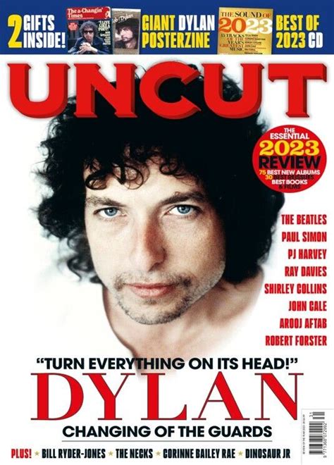 Uncut Magazine The Essential 2023 Year In Review Bob Dylan Posterzi Yourcelebritymagazines