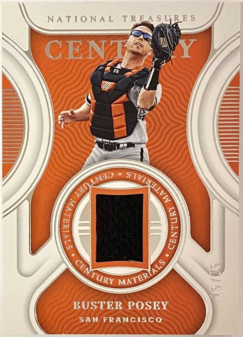 Buster Posey 2022 Panini National Treasures Baseball San Francisco