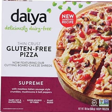 Daiya Gluten Free Supreme Pizza Review Abillion