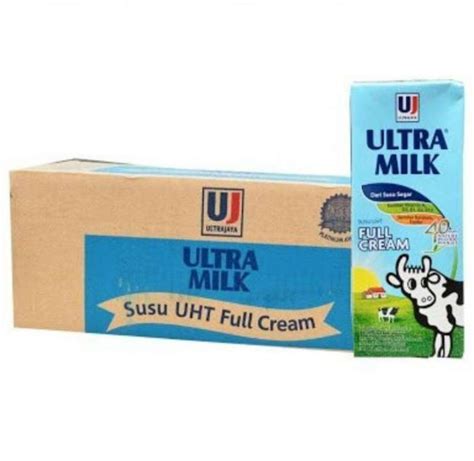 Jual Ultra Milk Ml All Varian Kartonan Isi Pcs Di Seller Blue A