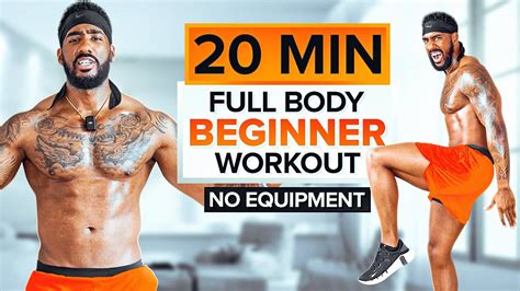 20 MIN FULL BODY WORKOUT TOTAL BEGINNERS No Equipment YouTube