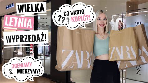 WYPRZEDAŻ ZARA CO WARTO KUPIĆ HAUL ZAKUPOWY I MIERZYMY YouTube