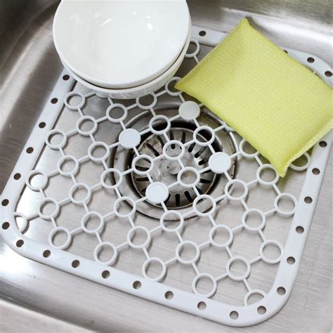 VONTER Silicone Sink Protector Mat - Cover Sink Mat for Kitchen ...