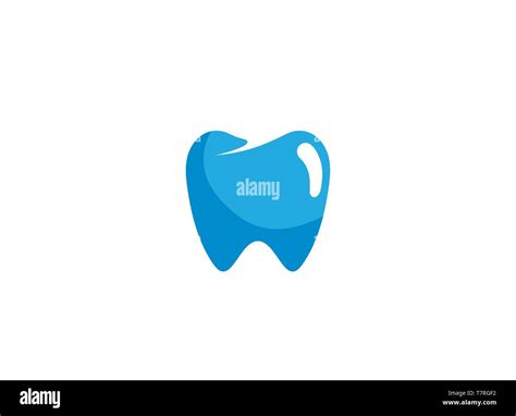 Blue Teeth Care Symbol For Dentist Clinic Logo Stock Vector Image And Art