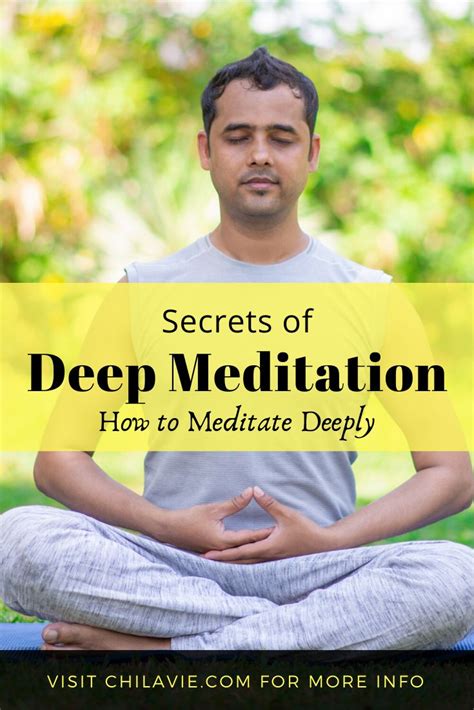 Secrets Of Deep Meditation How To Meditate Deeply Yoga Meditation