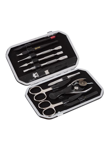 Zinger Маникюрный набор 11 предметов (MSFE-802S) из чехла из ...