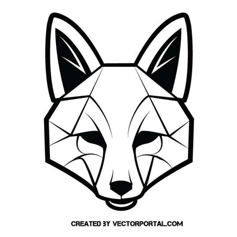 FOX MASCOT Royalty Free Stock SVG Vector