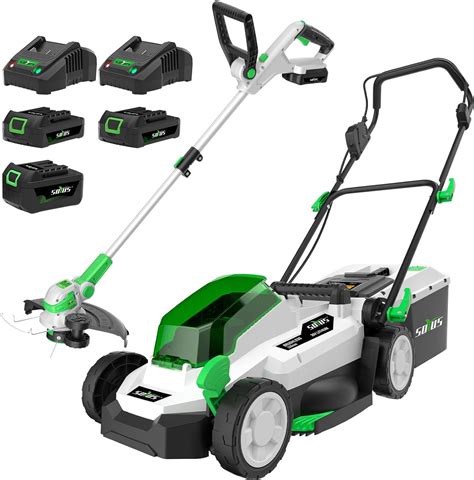 Amazon SOYUS 20V 13 Inch Electric Lawn Mower Cordless 12Inch