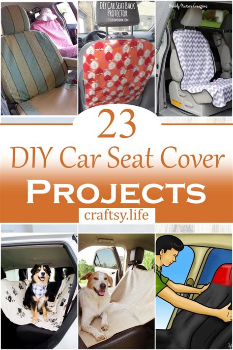 23 Diy Car Seat Cover Projects You Can Make Easily Craftsy