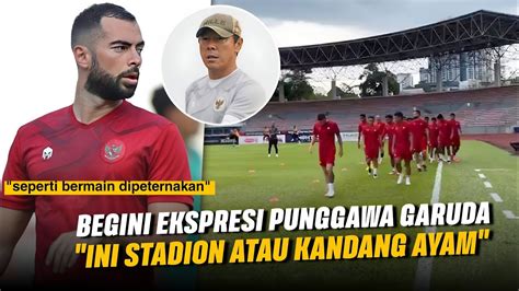 Kaget Lihat Bentuk Stadion Aff Reaksi Jordi Amat Sty Timnas