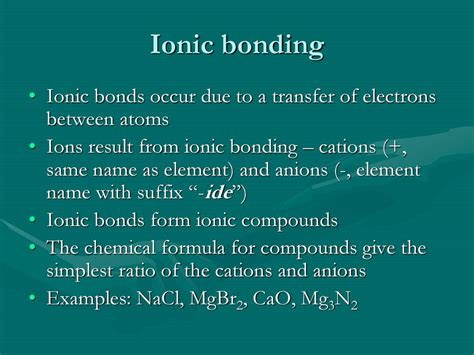 Chemical Bonding Ppt Download