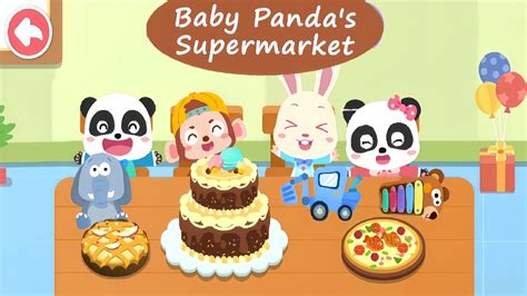 Baby Panda Supermarket Supermarket Game Babybus Supermarket Babybus