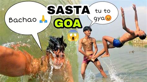 Ye Kaha Aagye😍 Sasta Goa Beach⛱️ Js Rana Vlogs Youtube