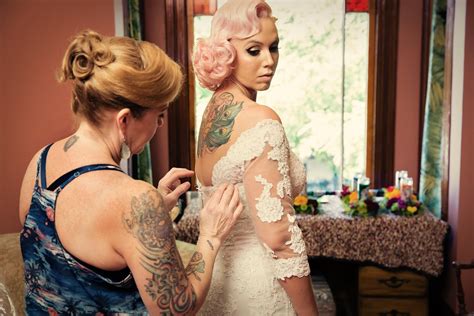 Brides With Tattoos Popsugar Beauty Photo 37