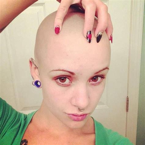 Bald women, Shave my head, Shaved head