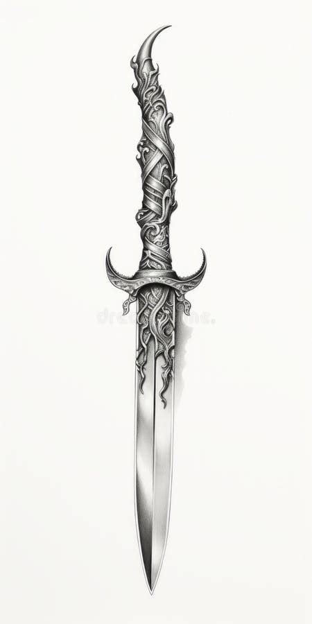 How To Draw A Realistic Sword